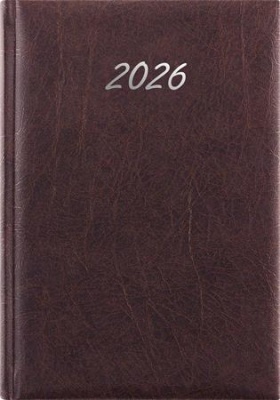 Naptár, tervező, A5, napi, DAYLINER, "Rebel", antracit