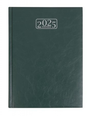 Naptár, tervező, A5, napi, VICTORIA OFFICE "Chrono", zöld (2026 évi)