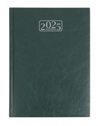 Naptár, tervező, A5, napi, VICTORIA OFFICE "Chrono", zöld (2026 évi)